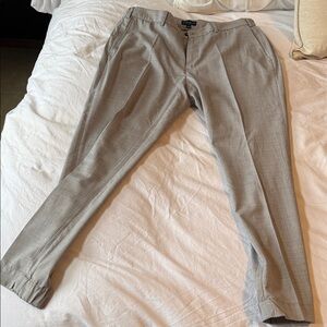 Peter Millar Men's Light Gray Dress Pants